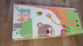 Alfombra infantil animales y medidor