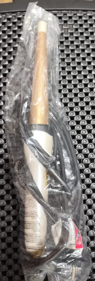 Modelador de Cabelo Dourado e Branco