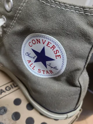 Converse All Star Grises Talla 42