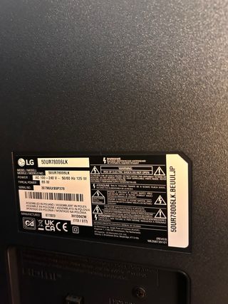 Televisor LG 50 Nuevo