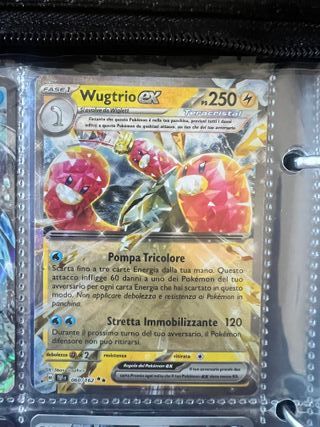 Carta Pokémon Wugtrio ex 060/162 Teracristal