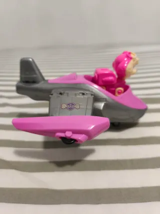 Avión y Figura Skye Patrulla Canina