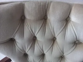 Juego de 2 sillas tapizadas