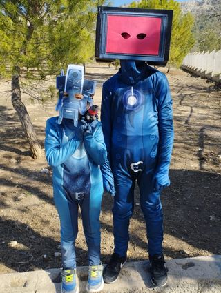 Disfraz Skibidi Cameraman