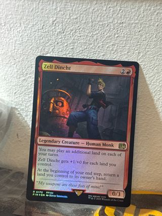 Carta Magic Zell Dincht FFVIII