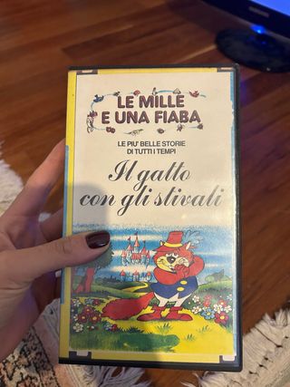 VHS Le Mille e una fiaba - Il gatto con gli stival