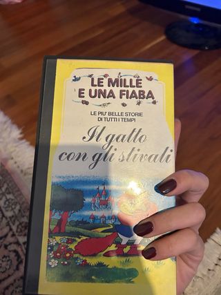 VHS Le Mille e una fiaba - Il gatto con gli stival