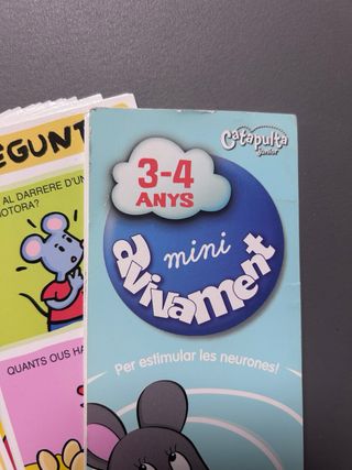 Juego de fichas Mini Pinyament 3-4 años