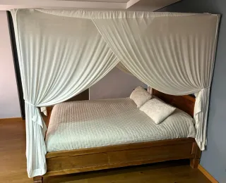 Cama Balinesa Teca 150x190