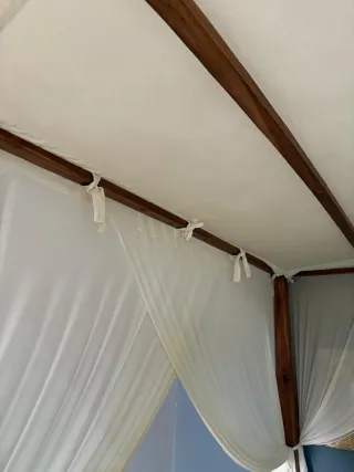 Cama Balinesa Teca 150x190