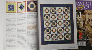 6 revistas australianas de Patchwork