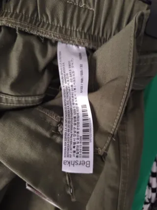 Pantalón cargo militar verde