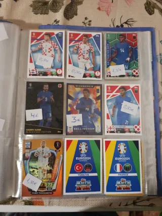 Cartas de fútbol Euro 2024