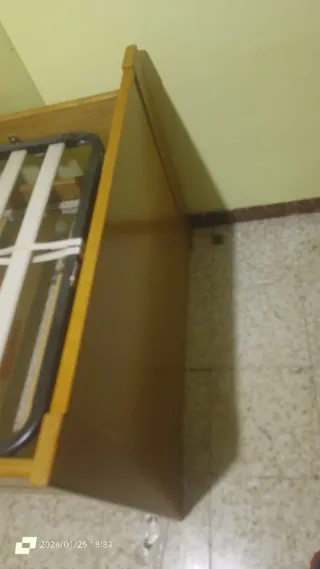 Cama nido madera buen estado con somier.