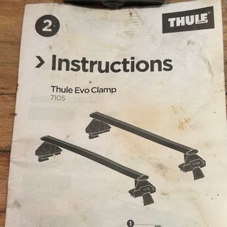 4 Soportes Thule Evo Clamp 7105