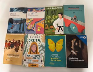 Lotto 8 libri narrativa