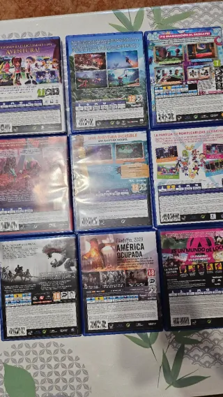 Pack 9 Juegos PS4 Pal Esp