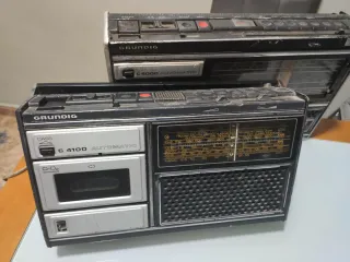 2 radio caseta  grundig c6000. C4100