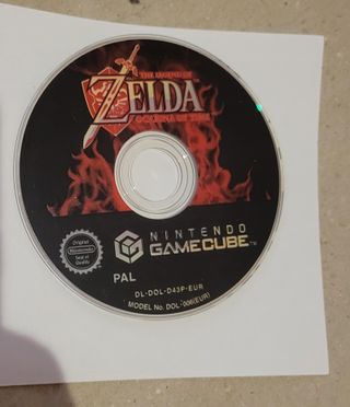 zelda ocarina of time game cube version pal