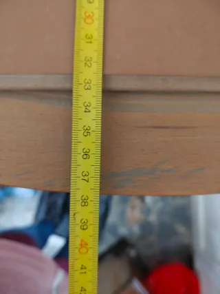 Vitrina de salón madera y cristal