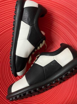 Zapatillas Camper Twins Negro/Blanco Talla 40