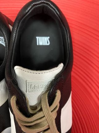 Zapatillas Camper Twins Negro/Blanco Talla 40