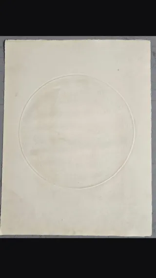 Obra Pilar Font firmada 1972 abstracta