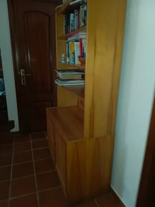 Mueble de madera almacenaje