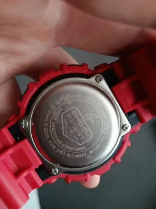Casio GD-120CM Camuflaje Rojo