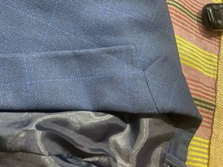 Traje de chaqueta azul