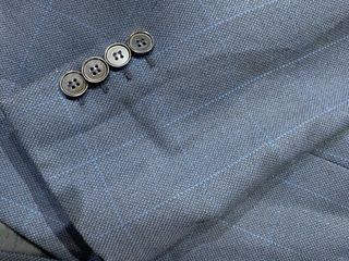 Traje de chaqueta azul