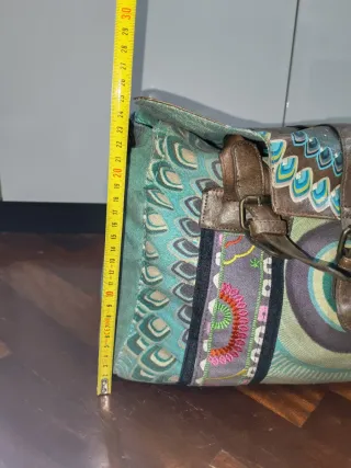 Borsa Desigual fantasia etnica