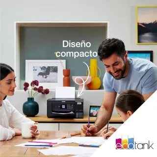 Impresora Epson EcoTank ET-2850 Negra