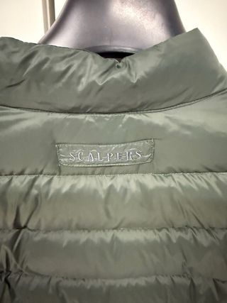 Chaleco Scalpers Pluma Natural Verde Oliva