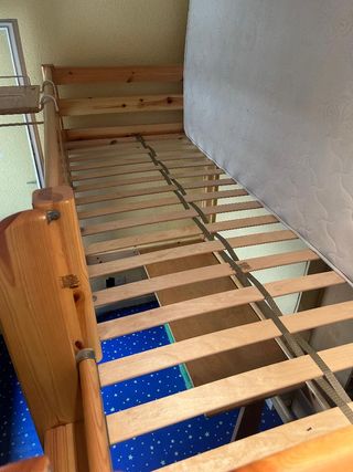 Cama alta Flexa para habitac. infantil y juvenil