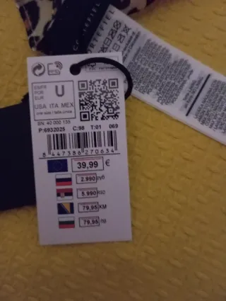 Pañuelo Cortefiel Multicolor Animal Print