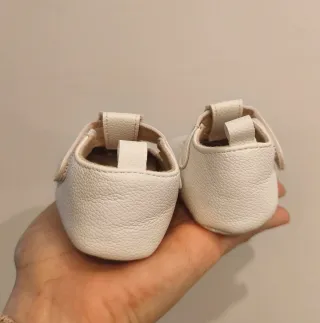 Zapatos blancos bebé 9/12 meses