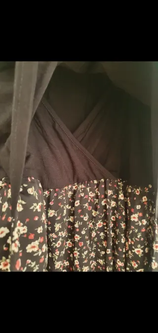 Vestido lactancia/embarazo flores