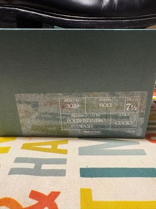 Stringata uomo Green George nere