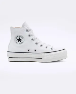 Converse Chuck Taylor Plataforma Blancas