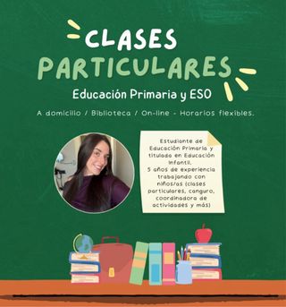 Profesora de clases particulares