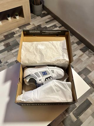 Zapatillas DC Shoes Stag Talla 44 Blancas/Azules/G