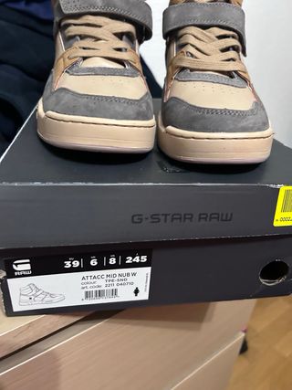 Zapatillas G-Star RAW Beige y Gris