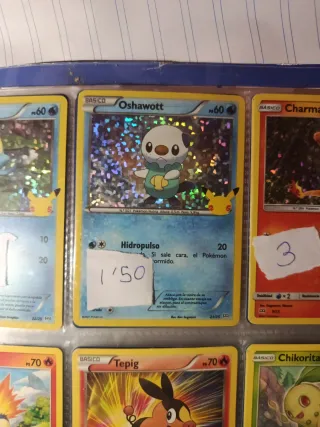 Carta Pokémon Oshawott 25 Aniversario