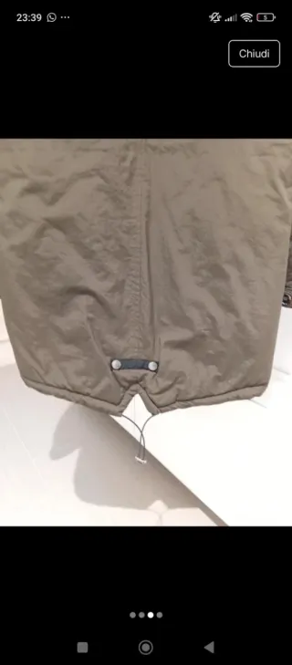 Giubbotto invernale uomo verde oliva