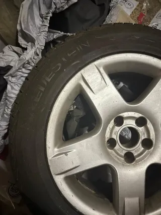 4 llantas Invierno Audi 17 + Neumáticos + fundas
