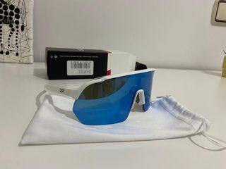 Gafas Ciclismo DPV Blancas Azules
