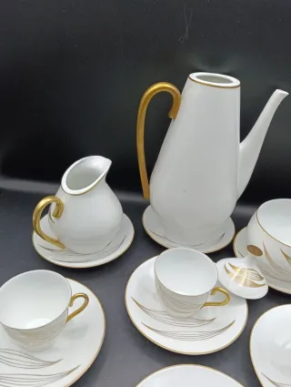 Juego de café porcelana Castro