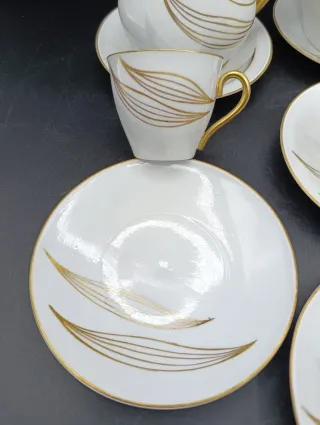 Juego de café porcelana Castro