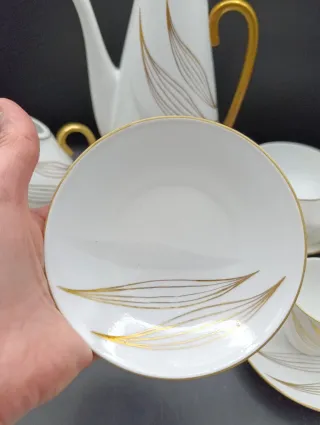 Juego de café porcelana Castro